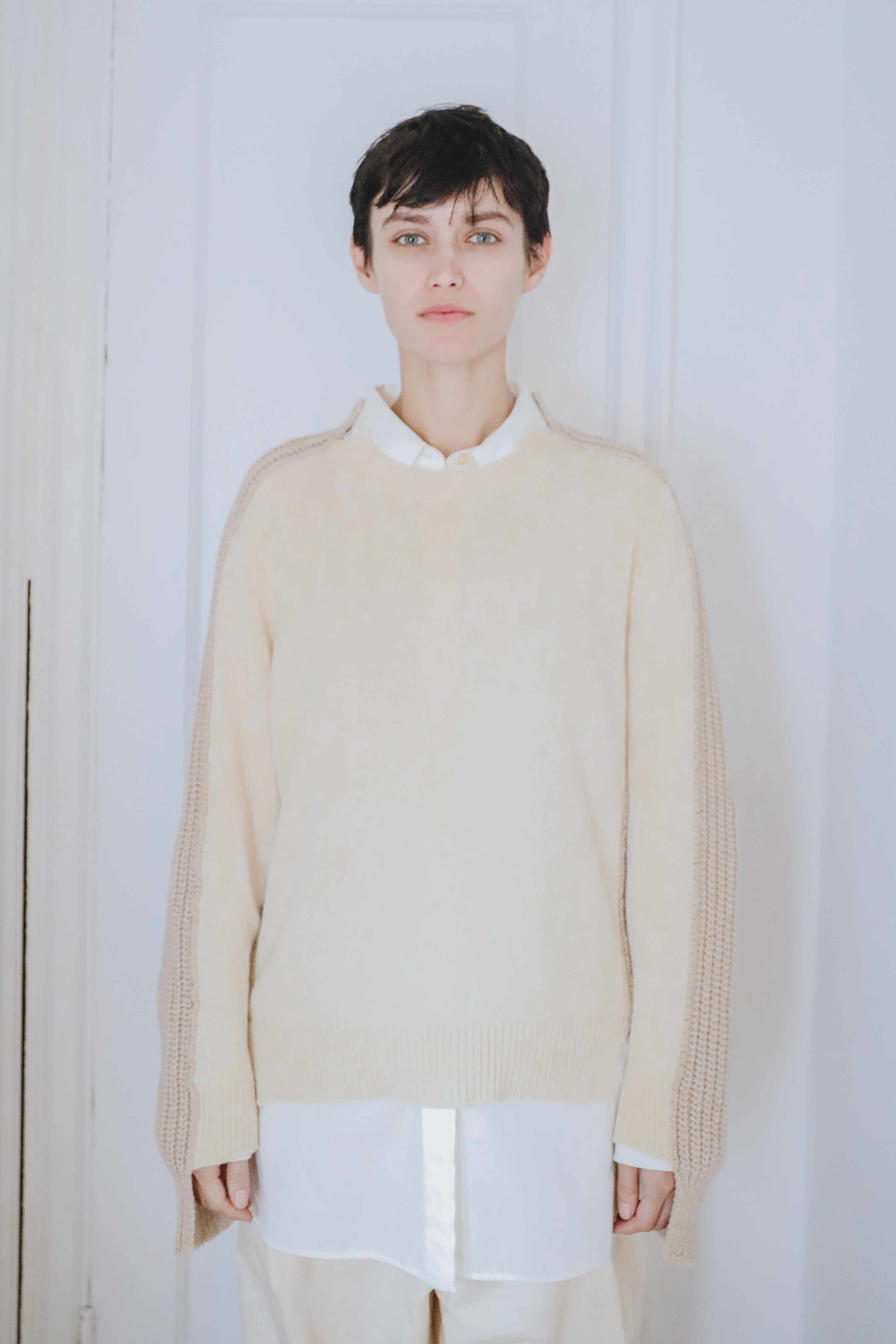 Max Crewneck in Recycled Cashmere & Recycled Wool – Eolas