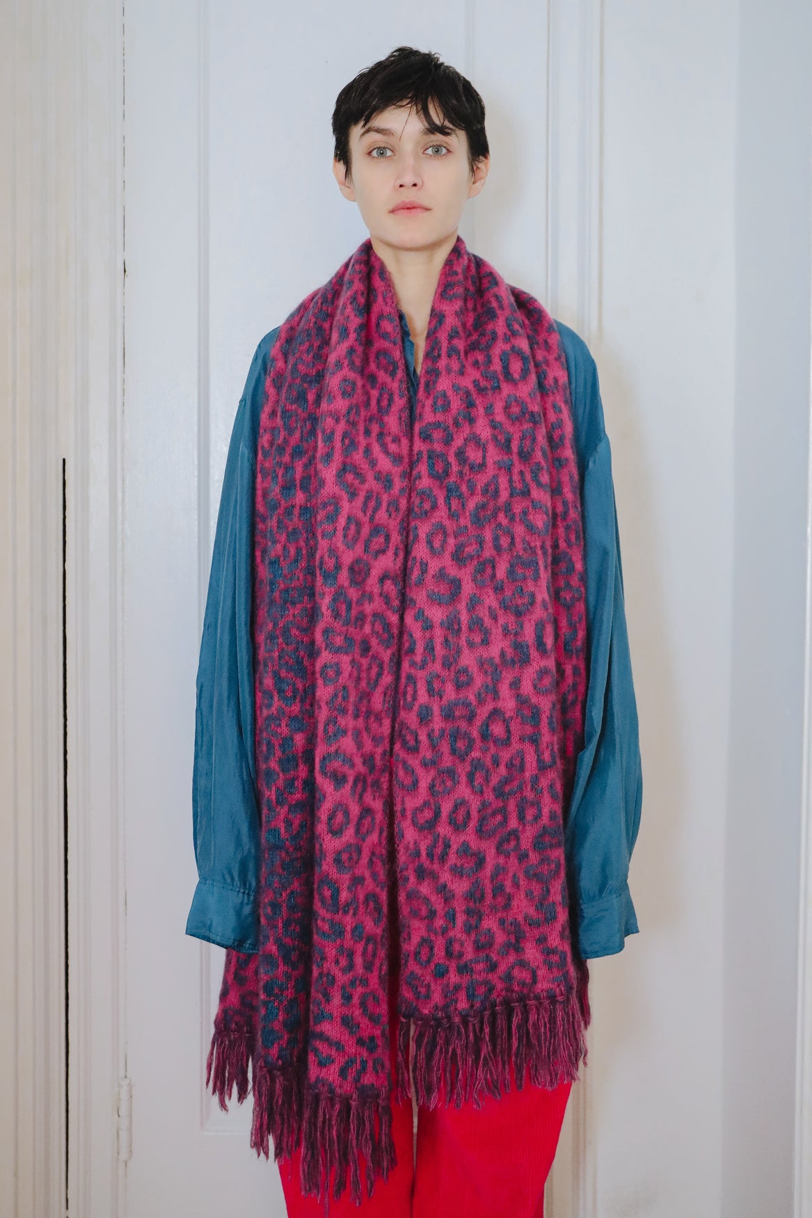 Leopard Blanket Scarf