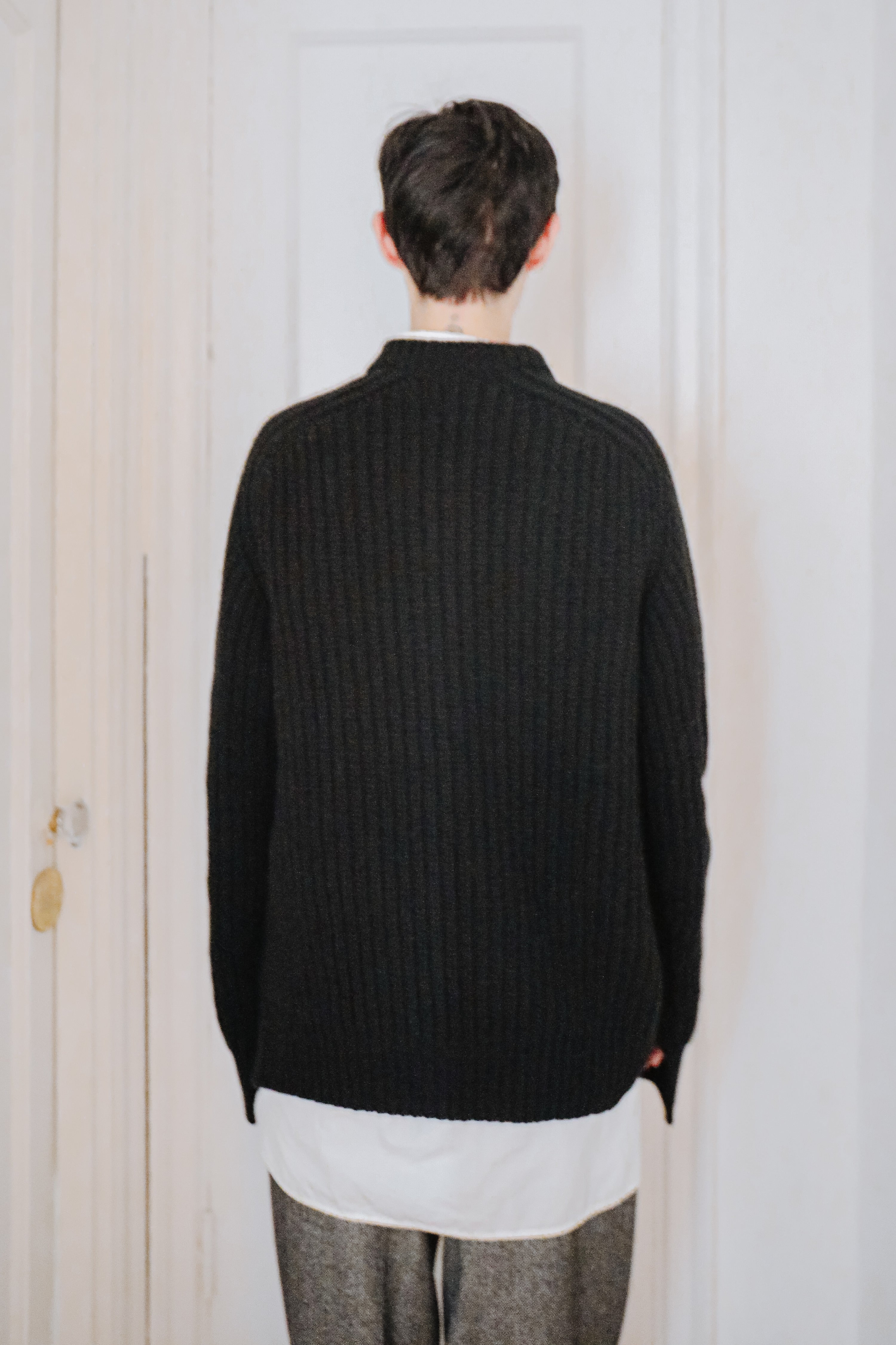 Max Crewneck in Recycled Cashmere & Recycled Wool – Eolas