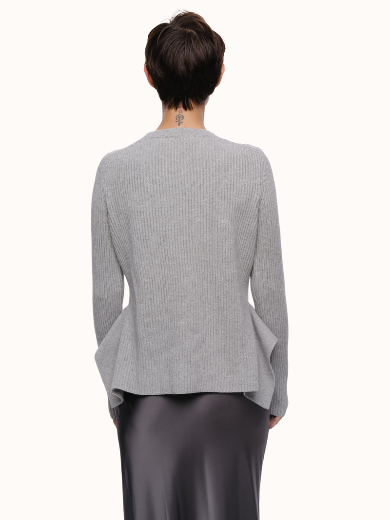 Sandra Crewneck in Organic Cotton & Recycled Cashmere