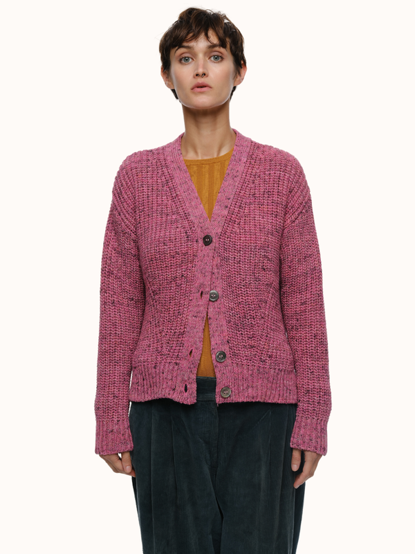 Mireille Cardigan in a Recycled Cotton Blend