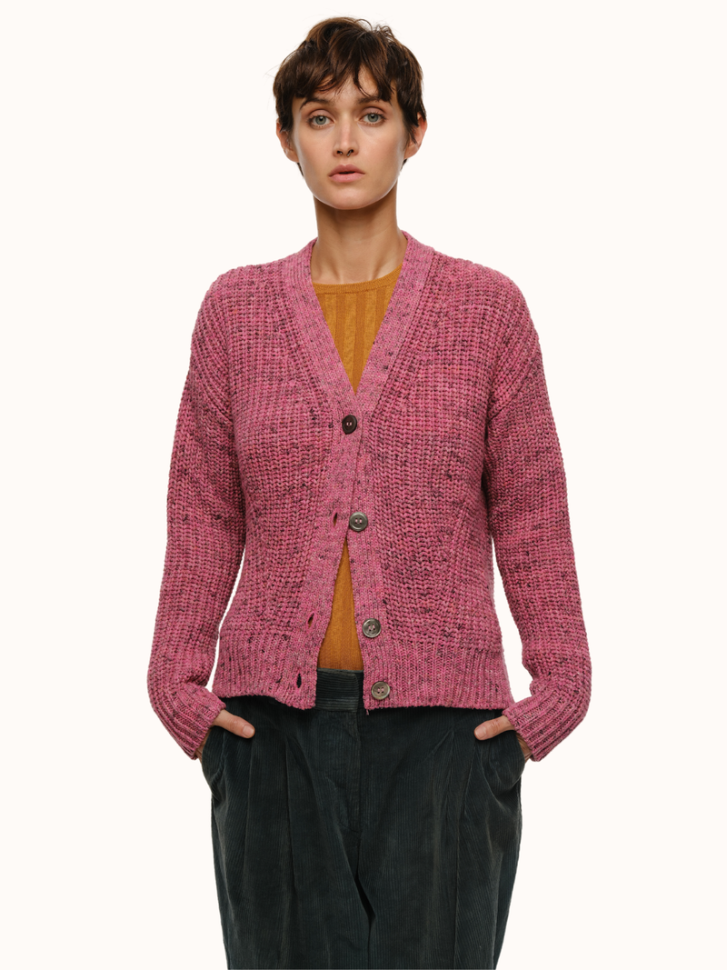 Mireille Cardigan in a Recycled Cotton Blend